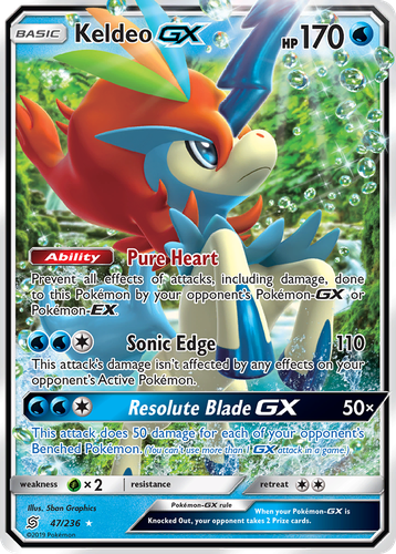 Keldeo-GX 47, Unified Minds