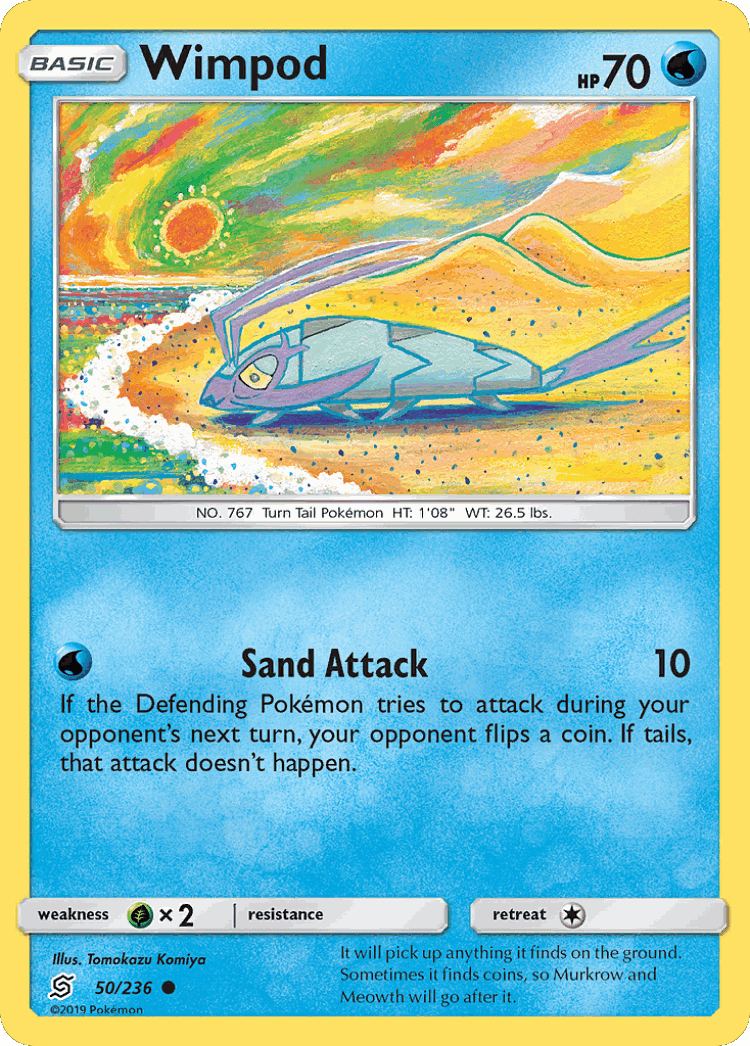Wimpod #50 from Unified Minds - Common - Illustrated by Tomokazu Komiya