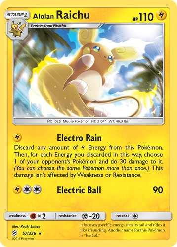Alolan Raichu 57, Unified Minds