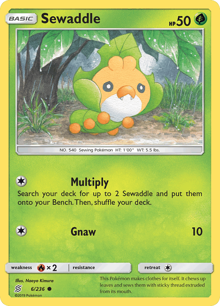 Sewaddle #6 from Unified Minds - Common - Illustrated by Naoyo Kimura