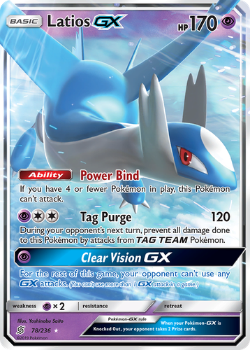 Latios-GX 78, Unified Minds