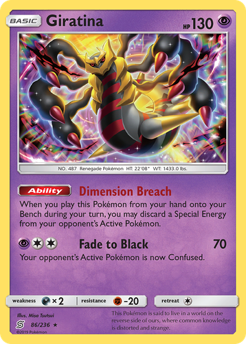 Giratina 86, Unified Minds
