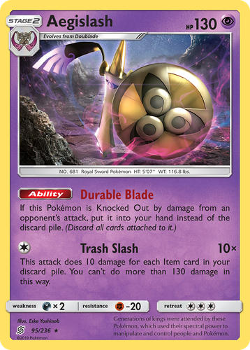 Aegislash 95, Unified Minds