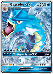 Gyarados-GX Pokémon TCG card art
