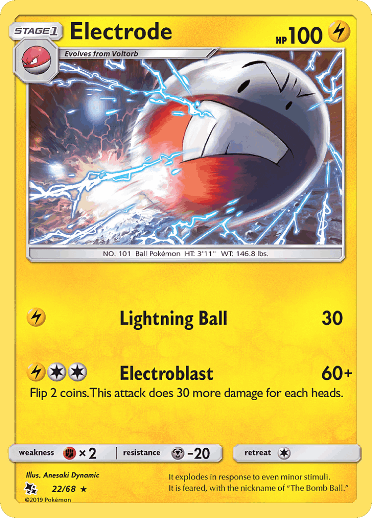 Electrode #22 from Hidden Fates - Rare - Illustrated by Anesaki Dynamic