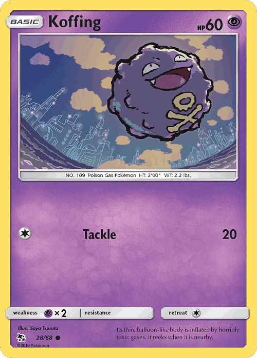 Koffing 28, Hidden Fates