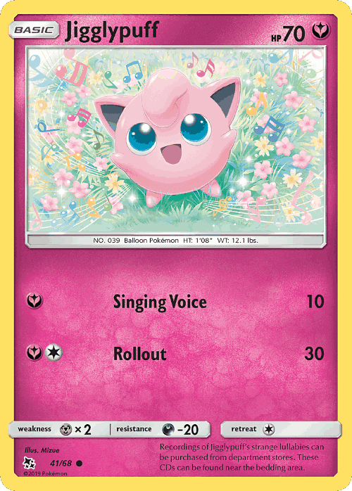Jigglypuff 41, Hidden Fates