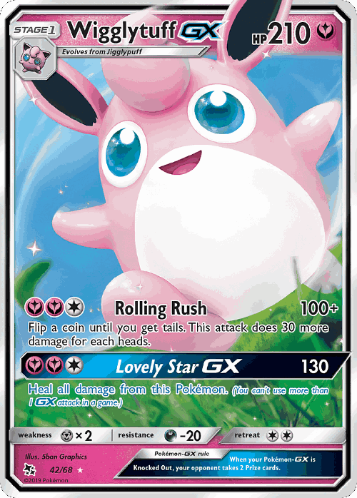 Wigglytuff-GX card art