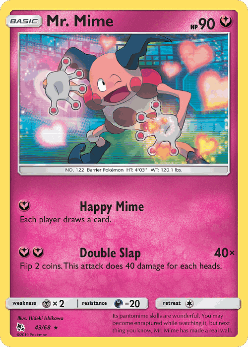 Mr. Mime 43, Hidden Fates