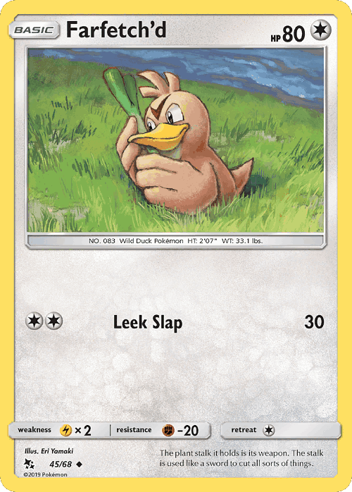 Farfetch'd 45, Hidden Fates