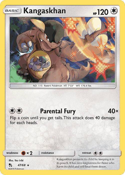 Kangaskhan 47, Hidden Fates