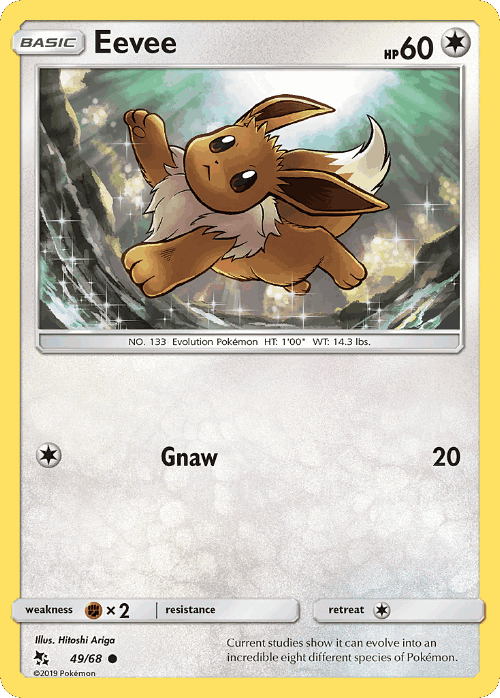 Eevee 49, Hidden Fates