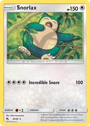Snorlax 50, Hidden Fates