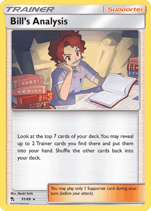 Bill's Analysis 51, Hidden Fates