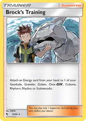 Brock's Training 55, Hidden Fates