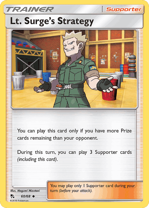 Lt. Surge's Strategy 60, Hidden Fates