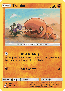 Trapinch 107, Cosmic Eclipse