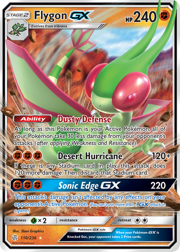 Flygon-GX 110, Cosmic Eclipse