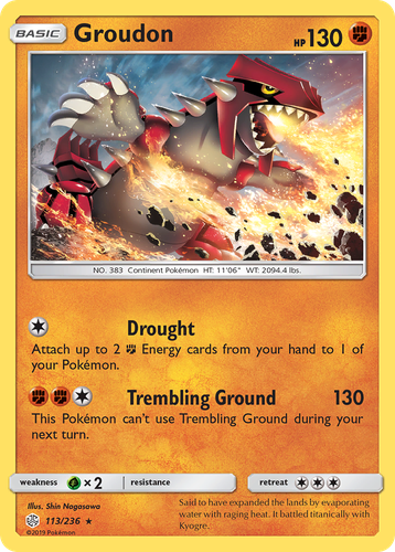 Groudon 113, Cosmic Eclipse