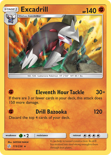 Excadrill 115, Cosmic Eclipse