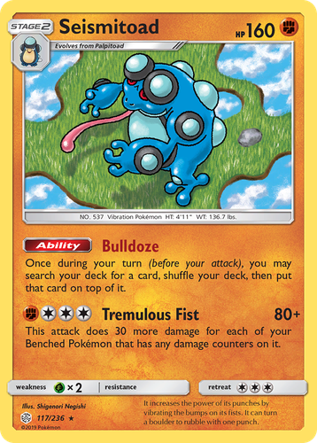 Seismitoad 117, Cosmic Eclipse
