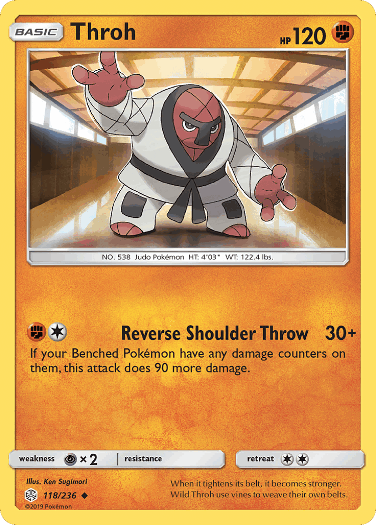 Throh #118 from Cosmic Eclipse - Uncommon - Illustrated by Ken Sugimori