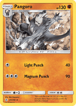 Pangoro 120, Cosmic Eclipse