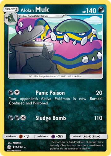 Alolan Muk 131, Cosmic Eclipse