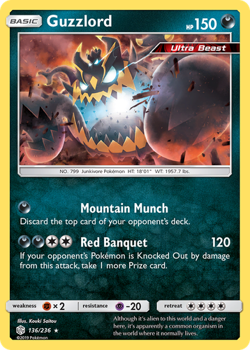 Guzzlord 136, Cosmic Eclipse