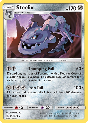 Steelix 139, Cosmic Eclipse