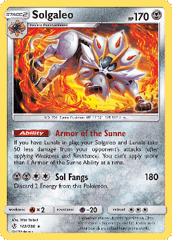 Solgaleo 142, Cosmic Eclipse