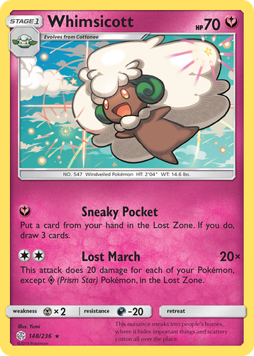 Whimsicott 148, Cosmic Eclipse