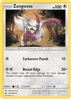 Zangoose 173, Cosmic Eclipse