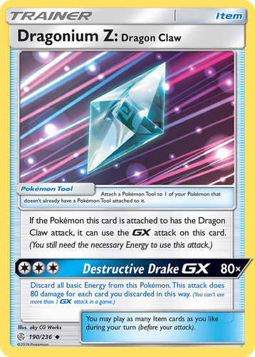 Dragonium Z: Dragon Claw 190, Cosmic Eclipse