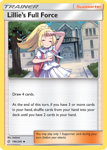 Lillie's Full Force 196, Cosmic Eclipse