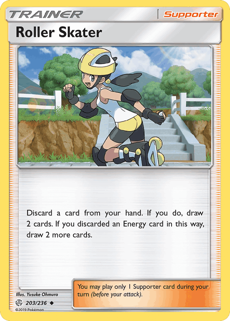 Roller Skater #203 from Cosmic Eclipse - Uncommon - Illustrated by Yusuke Ohmura