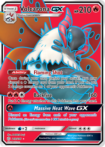 Volcarona-GX 213, Cosmic Eclipse