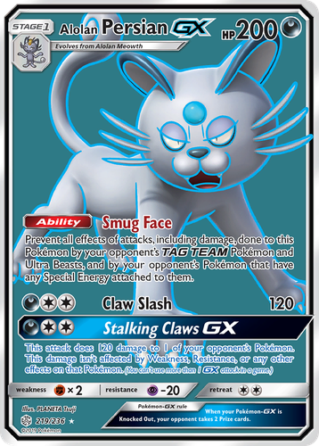 Alolan Persian-GX 219, Cosmic Eclipse