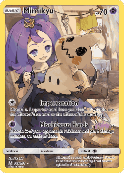 Mimikyu card art