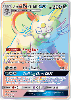 Alolan Persian-GX 257, Cosmic Eclipse