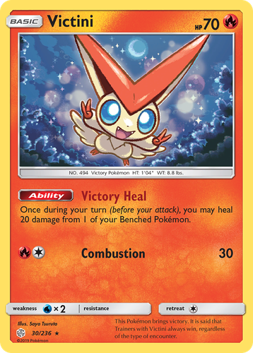 Victini 30, Cosmic Eclipse