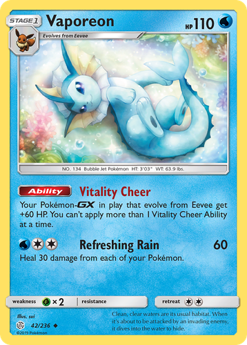 Vaporeon 42, Cosmic Eclipse