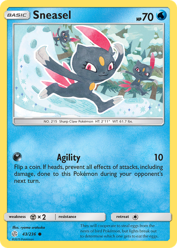 Sneasel 43, Cosmic Eclipse