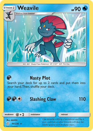Weavile 44, Cosmic Eclipse