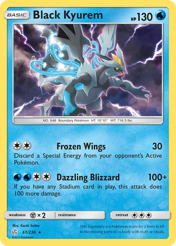Black Kyurem 61, Cosmic Eclipse