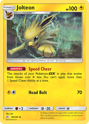 Jolteon 70, Cosmic Eclipse