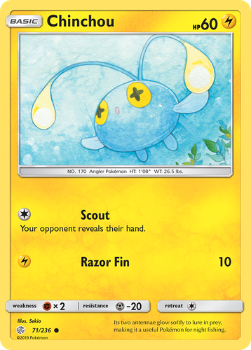 Chinchou 71, Cosmic Eclipse