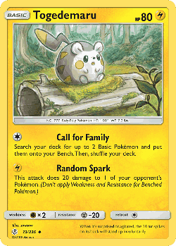 Togedemaru 73, Cosmic Eclipse