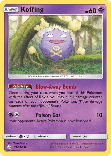 Koffing 76, Cosmic Eclipse