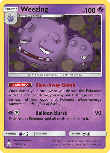 Weezing 77, Cosmic Eclipse